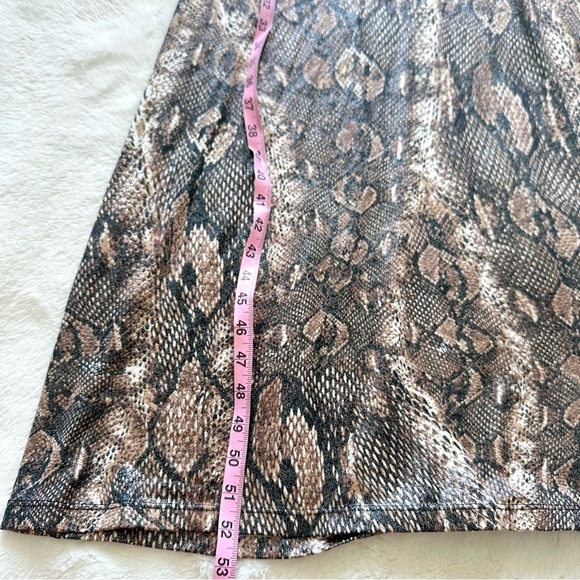 Women long dress animal print size S - Picture 5 of 6